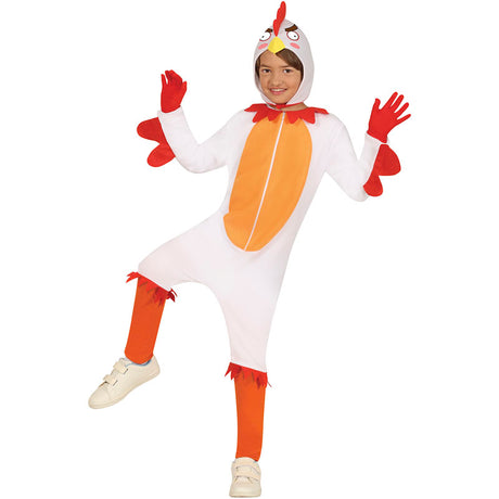 Disfraz de Pollito blanco infantil