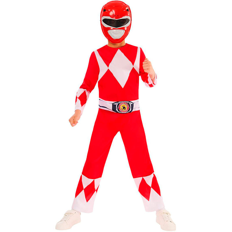 Disfraz de Power Ranger rojo MGM para niño