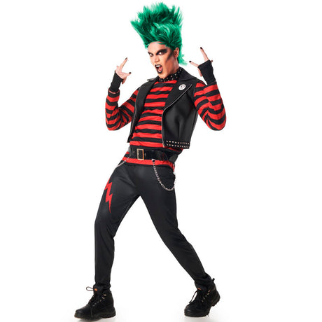 Disfraz de Punky rock para hombre