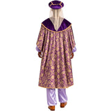 Disfraz de Rey Mago Baltasar adulto espalda