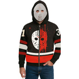 Disfraz de Sudadera Asesino Jason para hombre