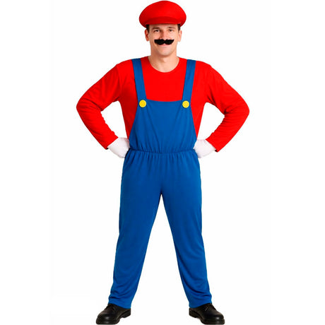 Disfraz de Videojuego Super Mario para hombre