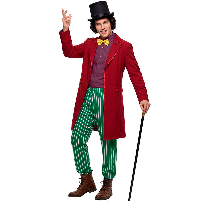 Disfraz de Willy Wonka el Chocolatero adulto unisex