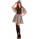 Disfraz de Detective Sherlock para mujer Bis