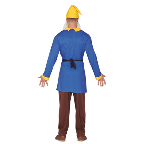 Disfraz de Enanito del Bosque para hombre Espalda