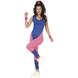 Disfraz de Fitness Años 80 para mujer Bis