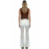 Disfraz de Hippie Boho Chic para mujer Espalda