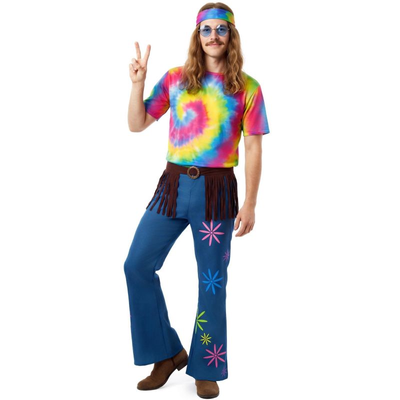 Disfraz de Hippie Psicodélico para hombre