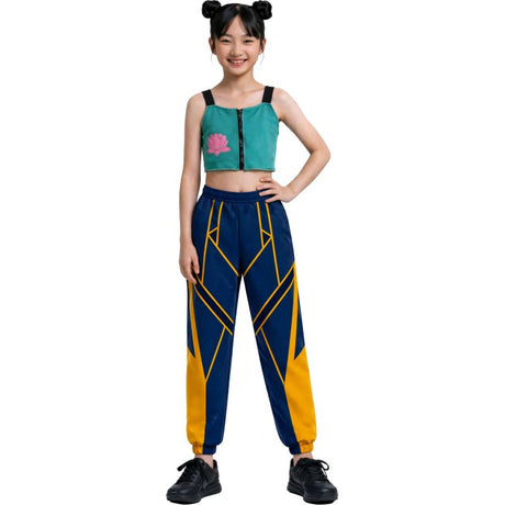 Disfraz de K-pop Lotus Classic para niña