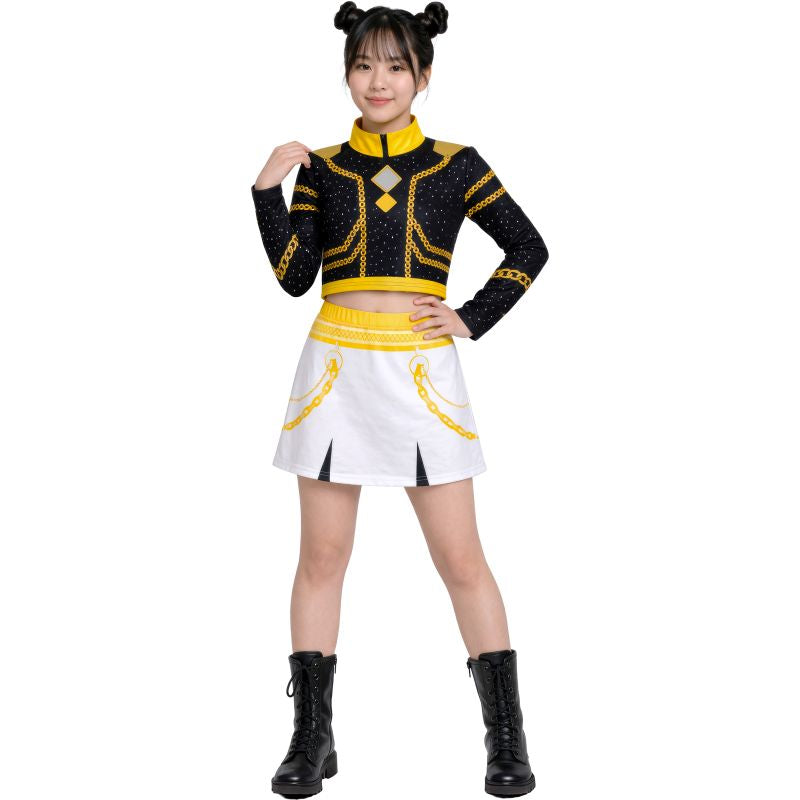 Disfraz de K-pop Silver Leader Classic para mujer