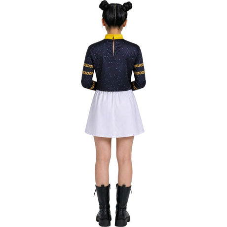 Disfraz de K-pop Silver Leader Classic para niña Espalda