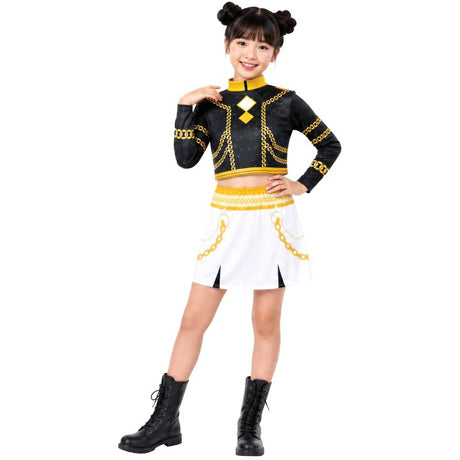 Disfraz de K-pop Silver Leader Classic para niña