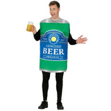 Disfraz de Lata de Cerveza para hombre