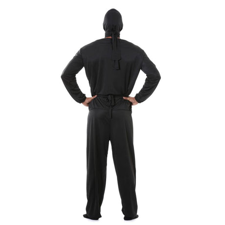 Disfraz de Luchador Ninja para hombre Espalda