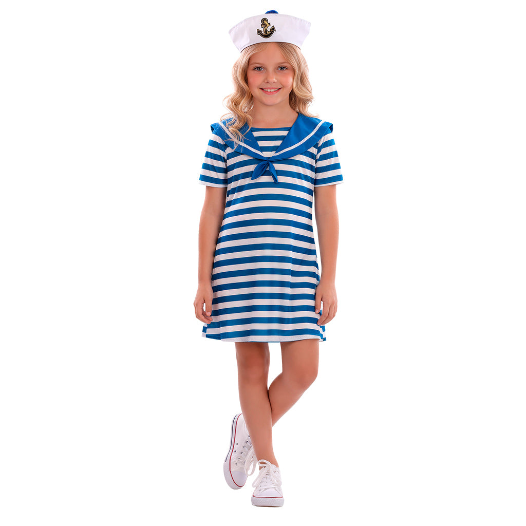 Disfraces Caseros Disfraz Marinera NiÃ±a Disfraz-de-marinero-grumete-infantil Disfraz De Marinera Casero, Disfraz  De Profesiones, Gorro De Marinero