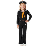 Disfraz de Marinero negro y blanco Infantil