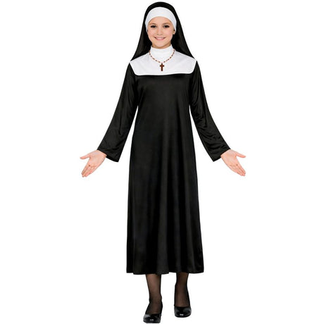 Disfraz de Monja Abadesa para niña Bis