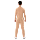 Disfraz de Mono Completo color Crema para hombre Espalda