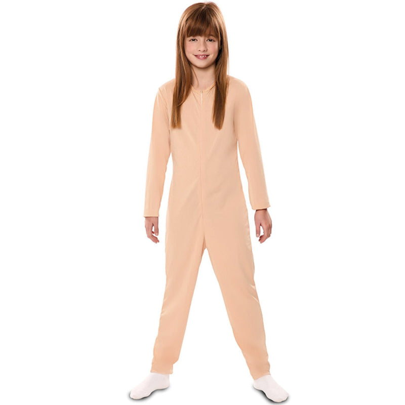 Disfraz de Mono Completo color Crema infantil Niña
