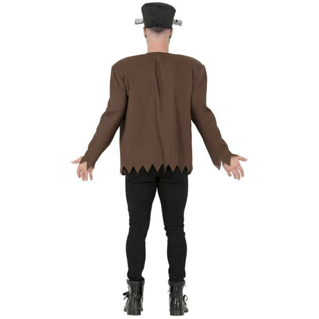 Disfraz de Monstruo Verde Frankenstein para hombre Espalda