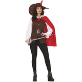 Disfraz de Mosquetera D´Artagnan para mujer