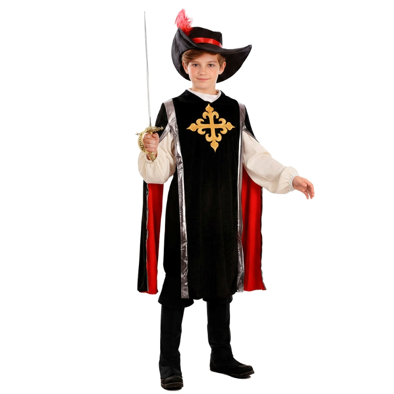 Disfraz de Mosquetero Athos para niño
