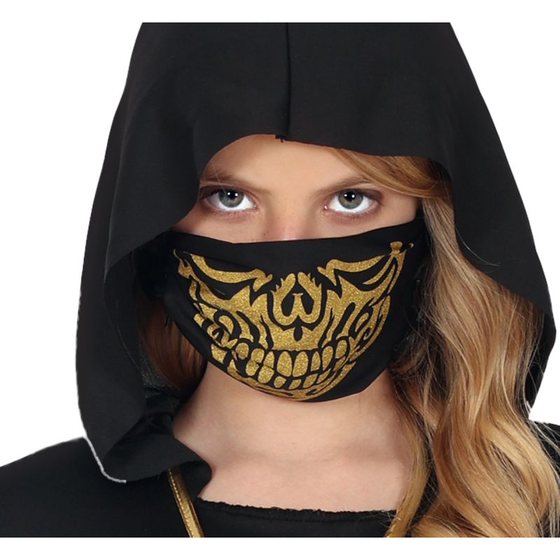 Disfraz de Ninja Kombat para niña Detalle