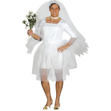 Disfraz de Novia Sexy para hombre
