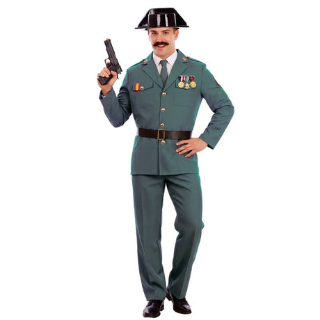 Disfraz de Oficial de la Guardia Civil para hombre