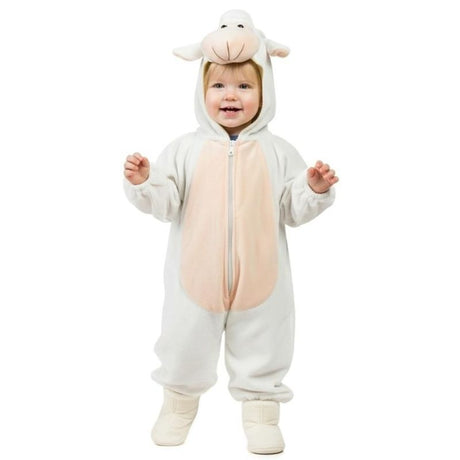 Disfraz de Oveja Copito Blanco Peque infantil