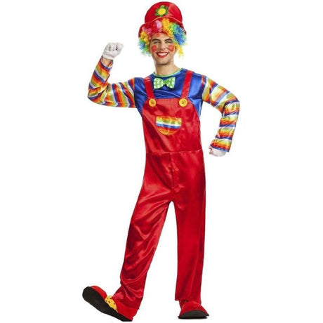 Disfraz de Payaso Valentín para hombre