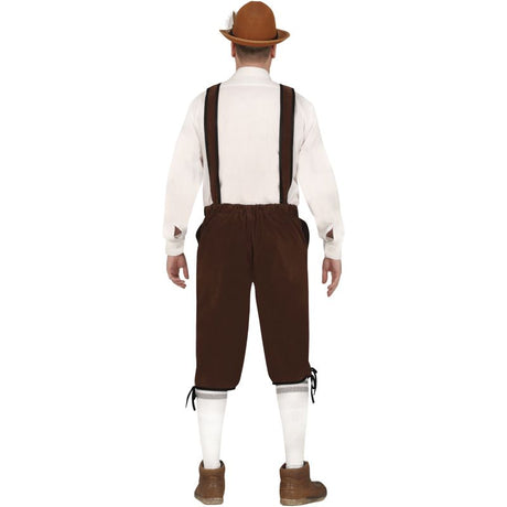 Disfraz de Peto Tirolés Oktoberfest para hombre Espalda