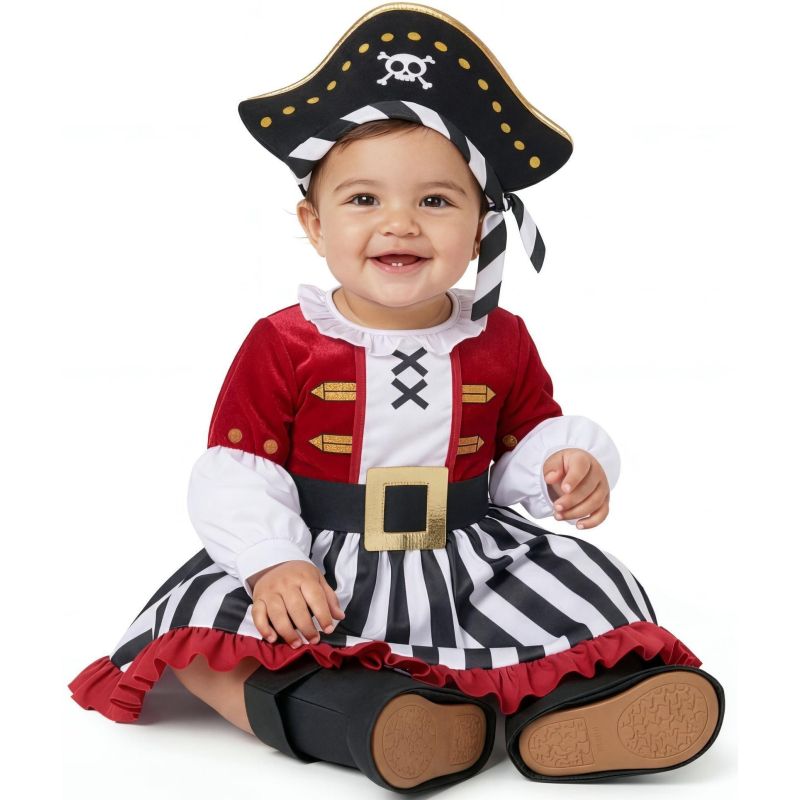 Disfraz de Pirata Niña para bebé