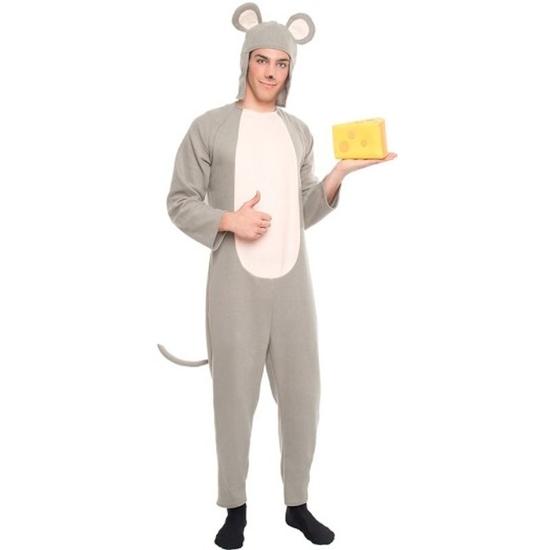 Disfraz de Ratón Gris adulto unisex