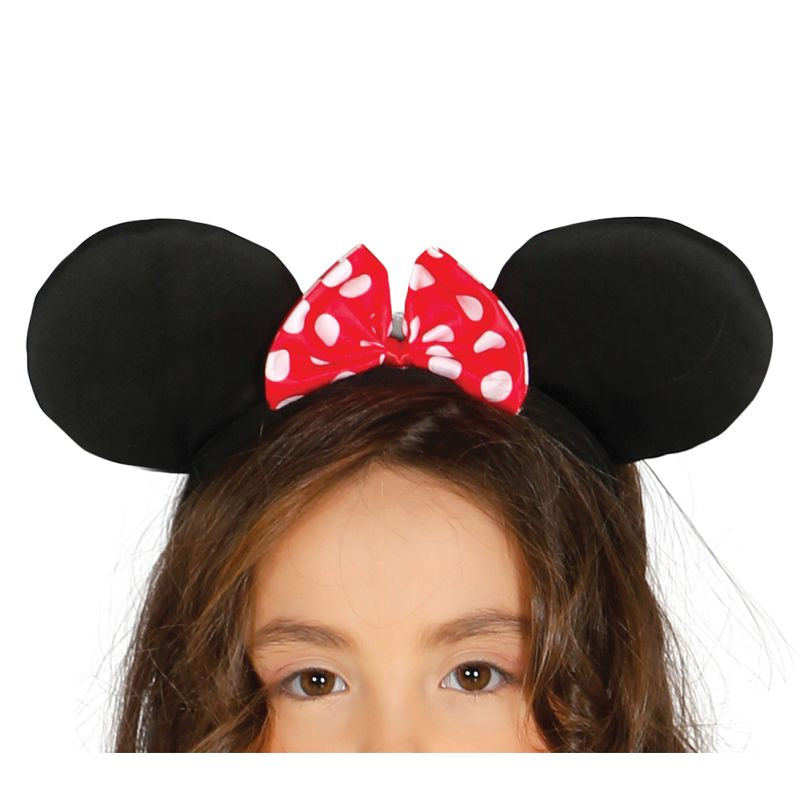 Disfraz de Ratoncita Minnie con Tul para niña Diadema