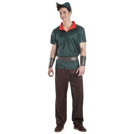Disfraz de Robin Hood de los bosques para hombre