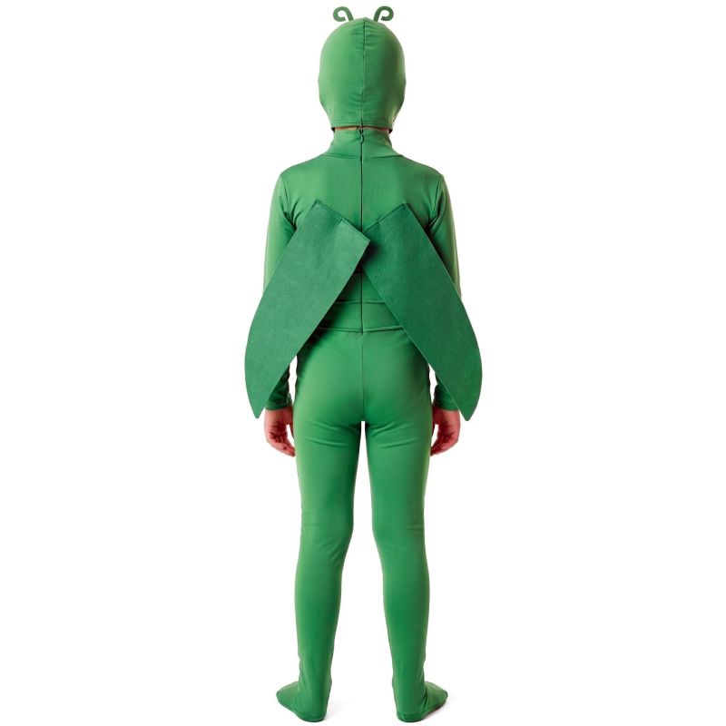 Disfraz de Saltamontes verde Infantil Espalda