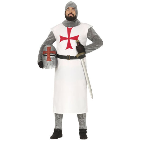 Disfraz de Soldado Templario para hombre  Bis