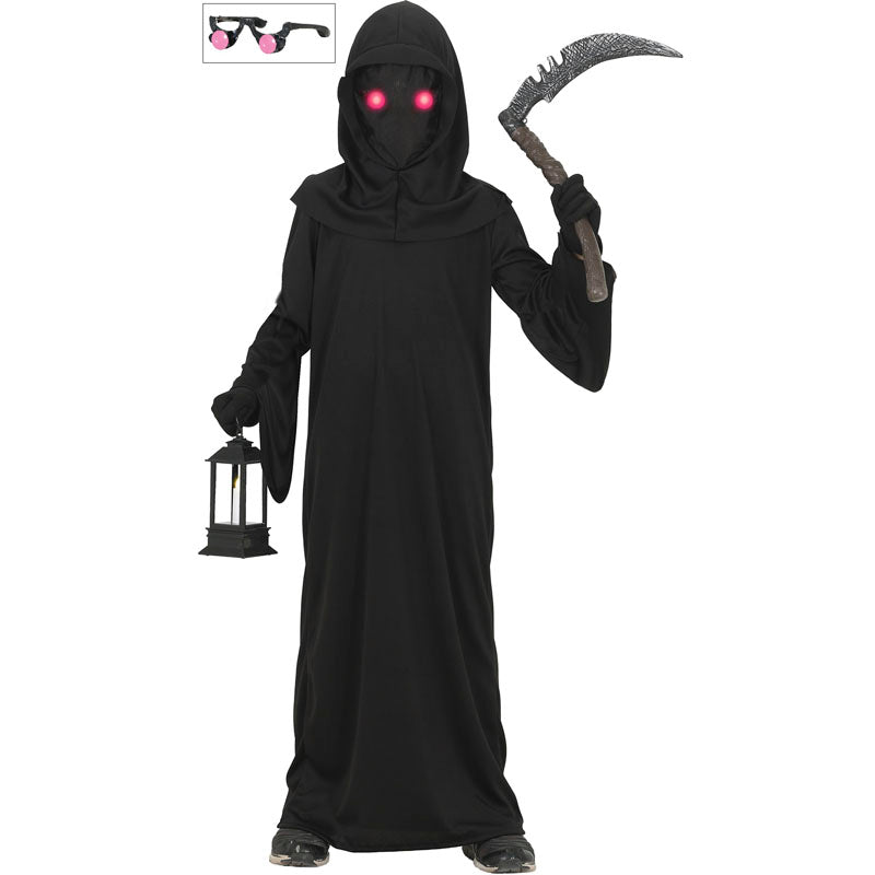Disfraz de Sombra Dark Red Eyes para niño