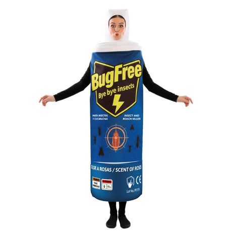 Disfraz de Spray Insecticida adulto unisex Mujer