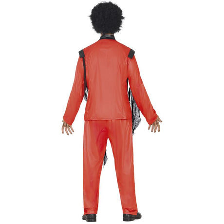 Disfraz de Thriller Zombie para hombre Espalda