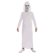 Disfraz de Túnica Blanca con Capucha infantil