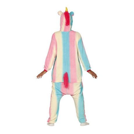 Disfraz de Unicornio Kigurumi adulto unisex Espalda
