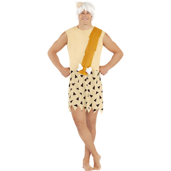 Disfraz Oficial De Betty Mármol (Los Picapiedra) Para Mujer – Incluye Vestido Y Peluca, Talla M, Perfecto Para Carnaval Y Halloween