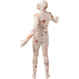 Disfraz de Momia Ensangrentada segunda piel para adulto Espalda