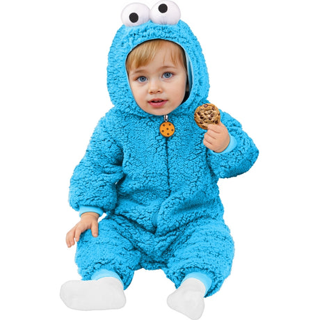 Disfraz del Monstruo de las Galletas para bebé - Barrio Sésamo