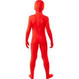 Disfraz de Segunda Piel Rojo infantil Espalda