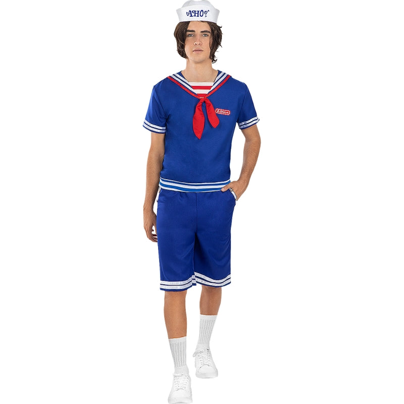 Disfraz de Steve Ahoy Stranger Things  Oficial Netflix para hombre