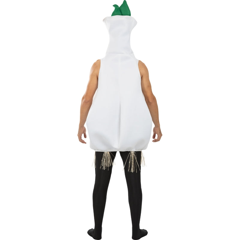 Disfraz de Ajo adulto unisex Espalda