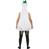 Disfraz de Ajo adulto unisex Espalda